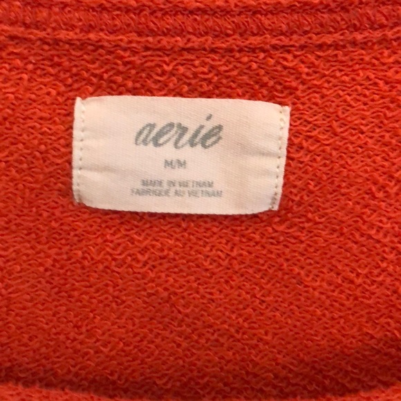 Aerie off shoulder sweatshirt medium - Picture 2 of 2